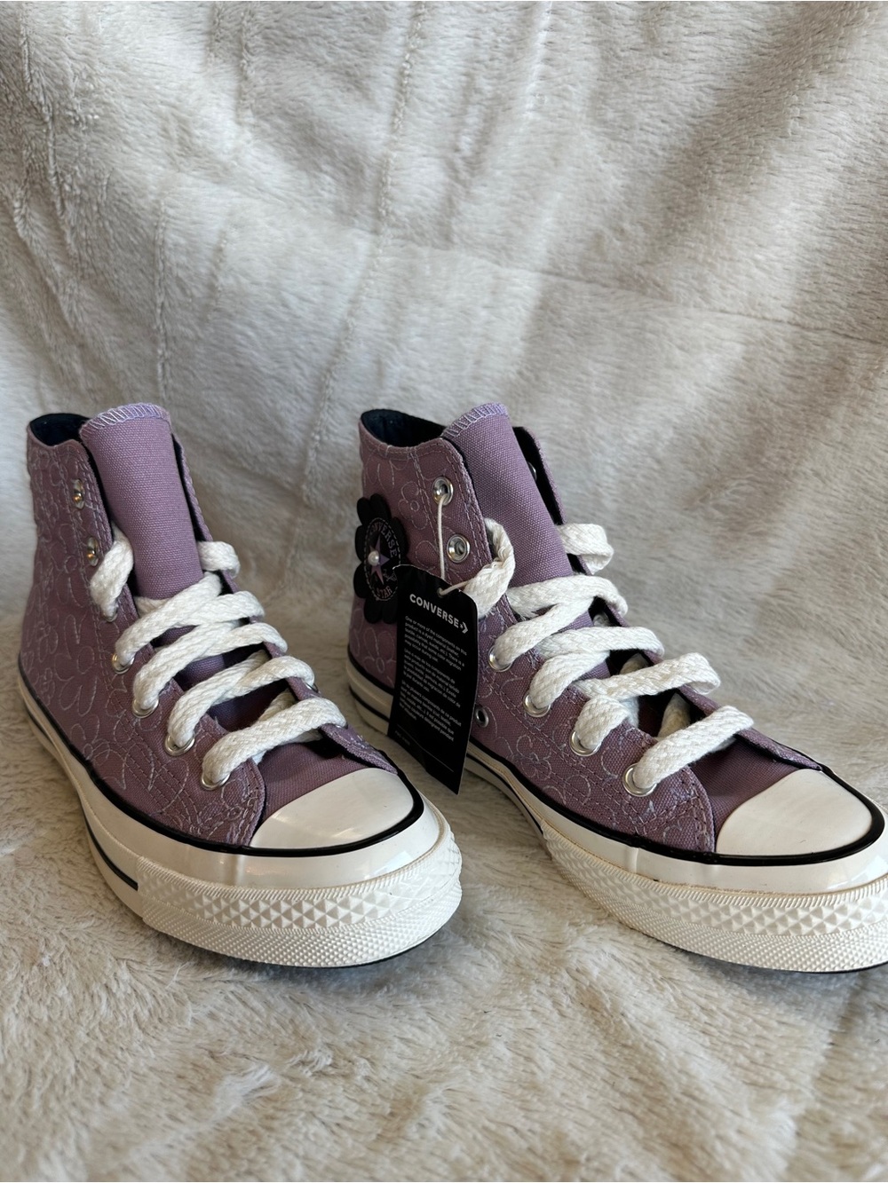 NWT Converse Chuck 70 Hi in Gradient Flowers, W8 - Picture 6 of 14